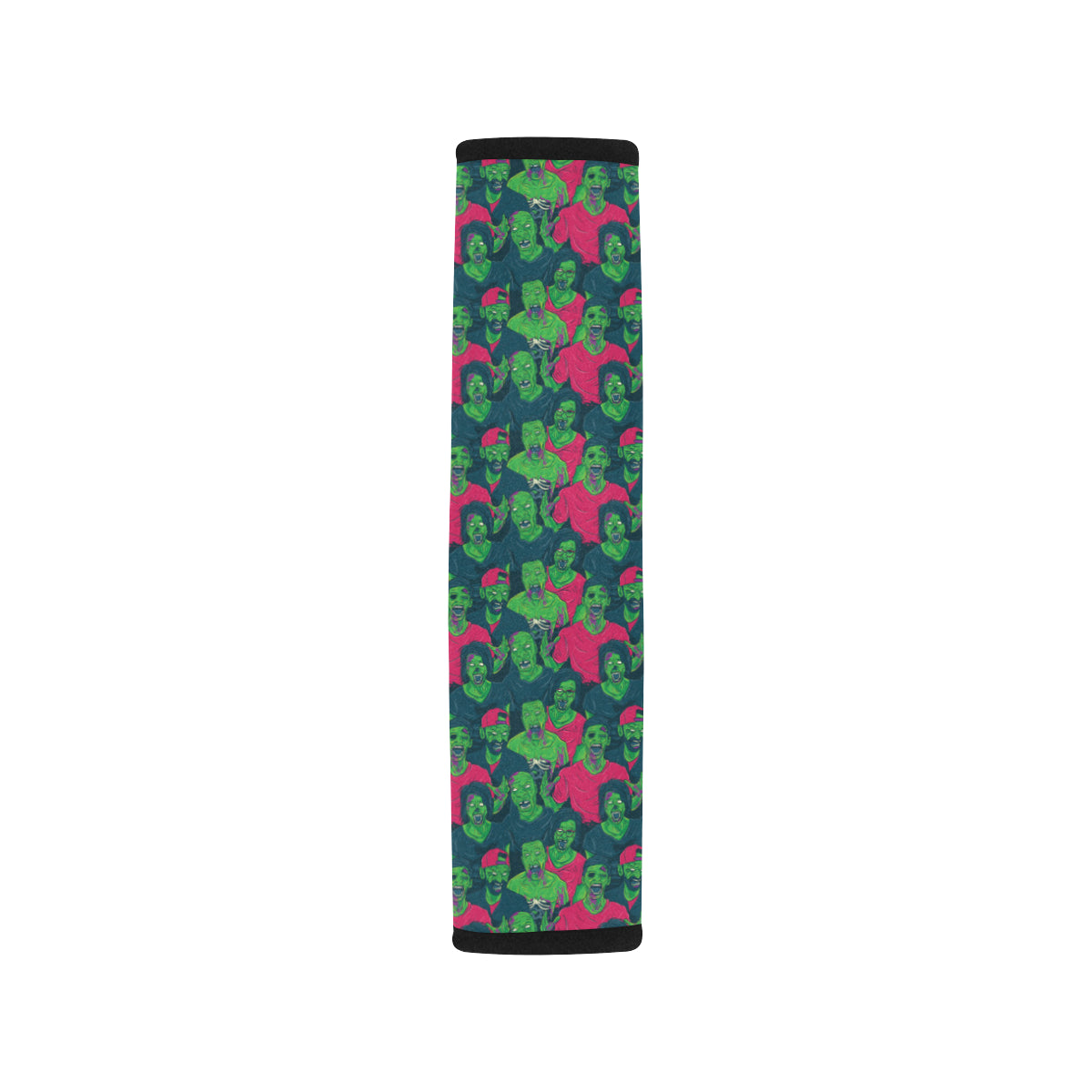 Zombie Themed Design Pattern Print Car Seat Belt Cover