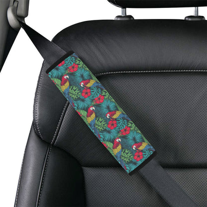 Parrot Pattern Print Design A05 Car Seat Belt Cover