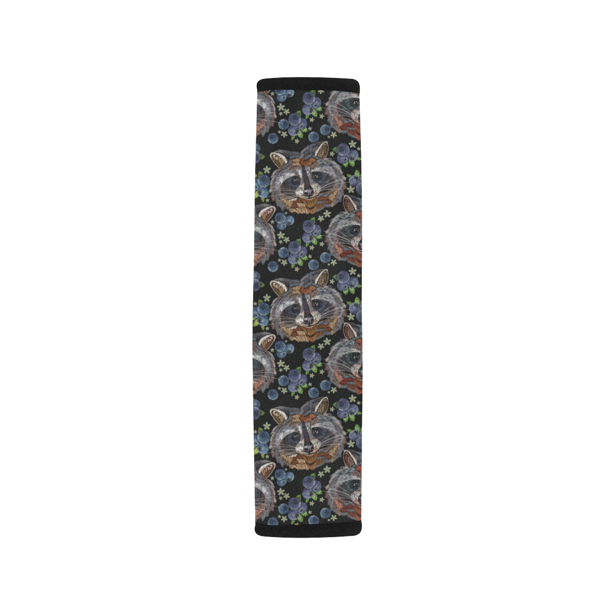 Raccoon Pattern Print Design A03 Car Seat Belt Cover