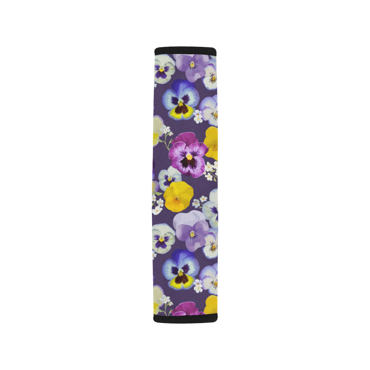 Pansy Pattern Print Design PS02 Car Seat Belt Cover