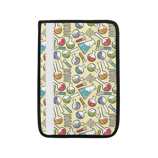 Chemical Pattern Print Design 04 Car Seat Belt Cover