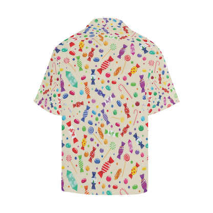 Candy Pattern Print Design 04 Men's Hawaiian Shirt