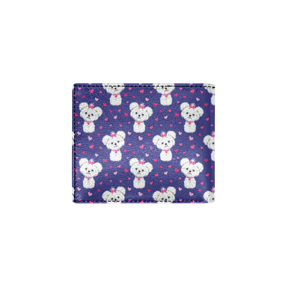 Maltese Pattern Print Design 02 Men's ID Card Wallet
