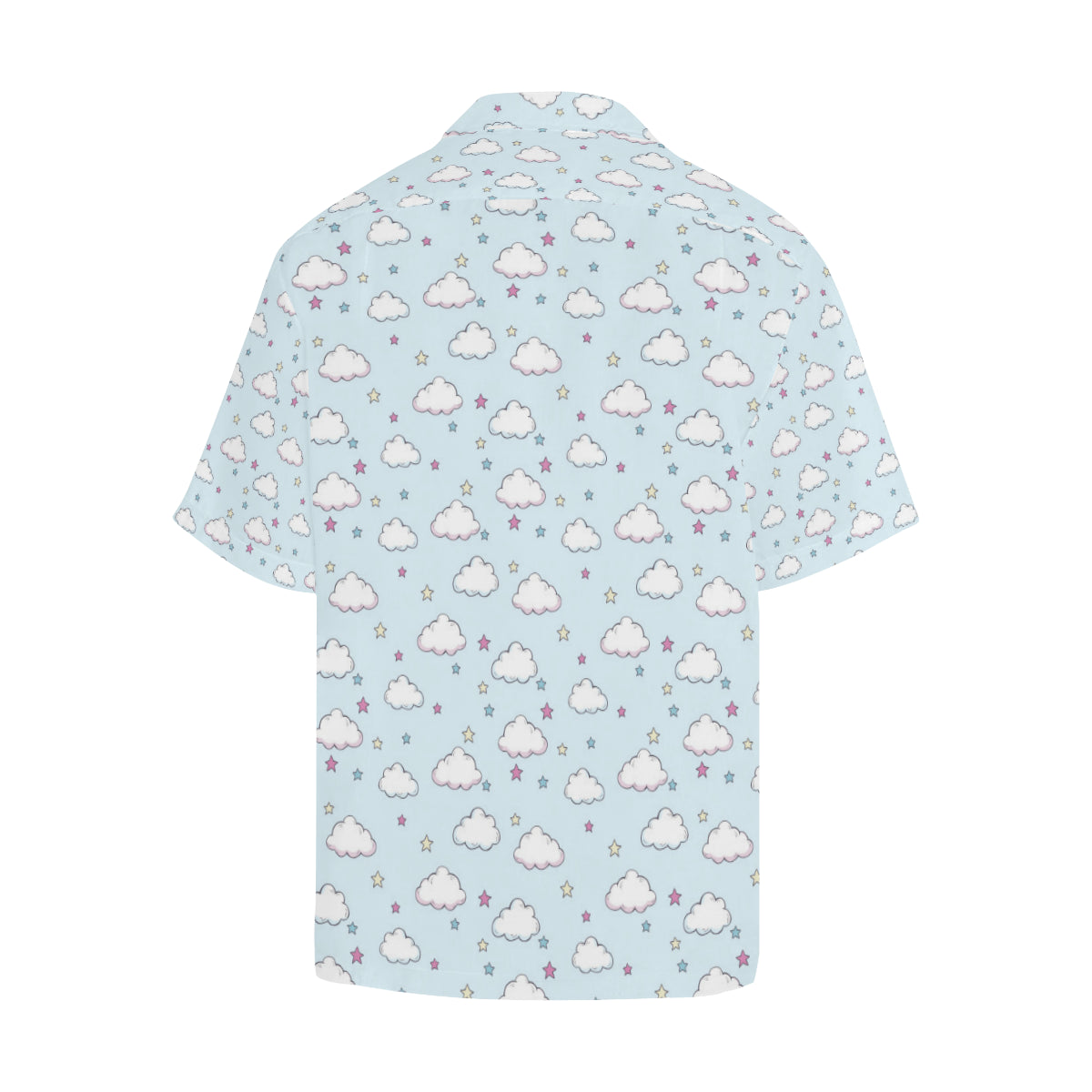 Cloud  Pattern Print Design 01 Men's Hawaiian Shirt