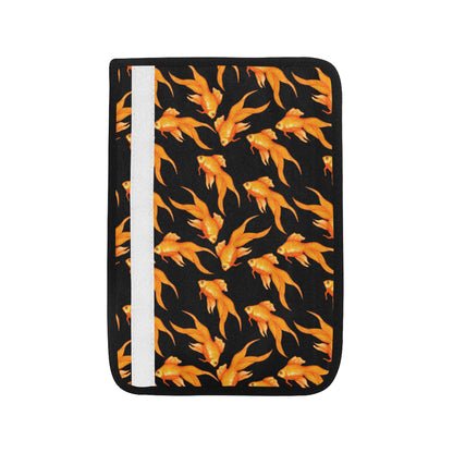 Goldfish Pattern Print Design 03 Car Seat Belt Cover
