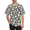 Daisy Pattern Print Design 01 Men's Hawaiian Shirt