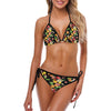 Tropical Fruits Pattern Print Design TF02 Bikini