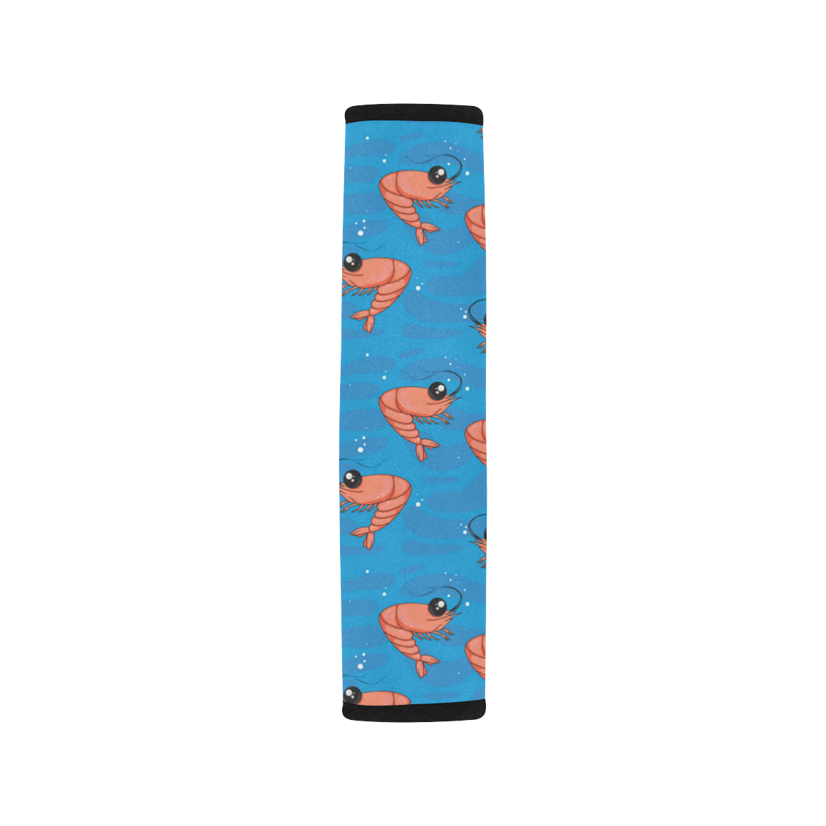 Prawn Cute Pattern Print Design 03 Car Seat Belt Cover
