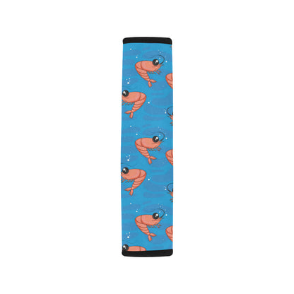Prawn Cute Pattern Print Design 03 Car Seat Belt Cover