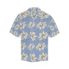 Lotus Pattern Print Design 04 Men's Hawaiian Shirt