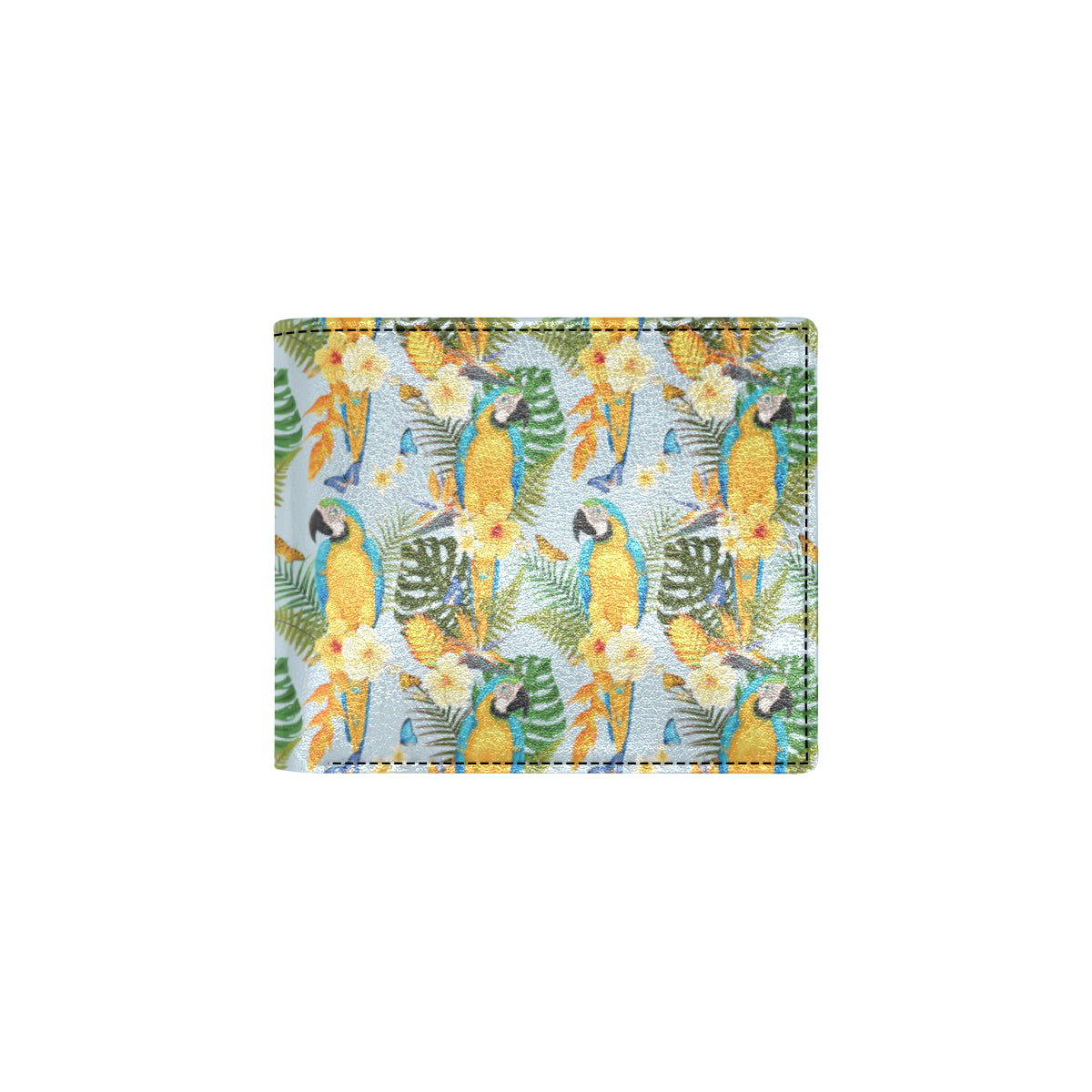 Parrot Pattern Print Design A04 Men's ID Card Wallet