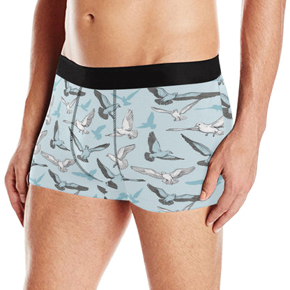 Pigeon Pattern Print Design 03 Men's Boxer Briefs