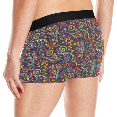 Bohemian Pattern Print Design 08 Men's Boxer Briefs