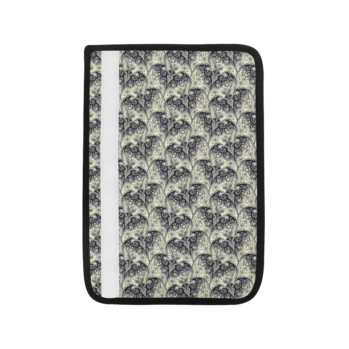 Bat Tribal Pattern Print Design 06 Car Seat Belt Cover