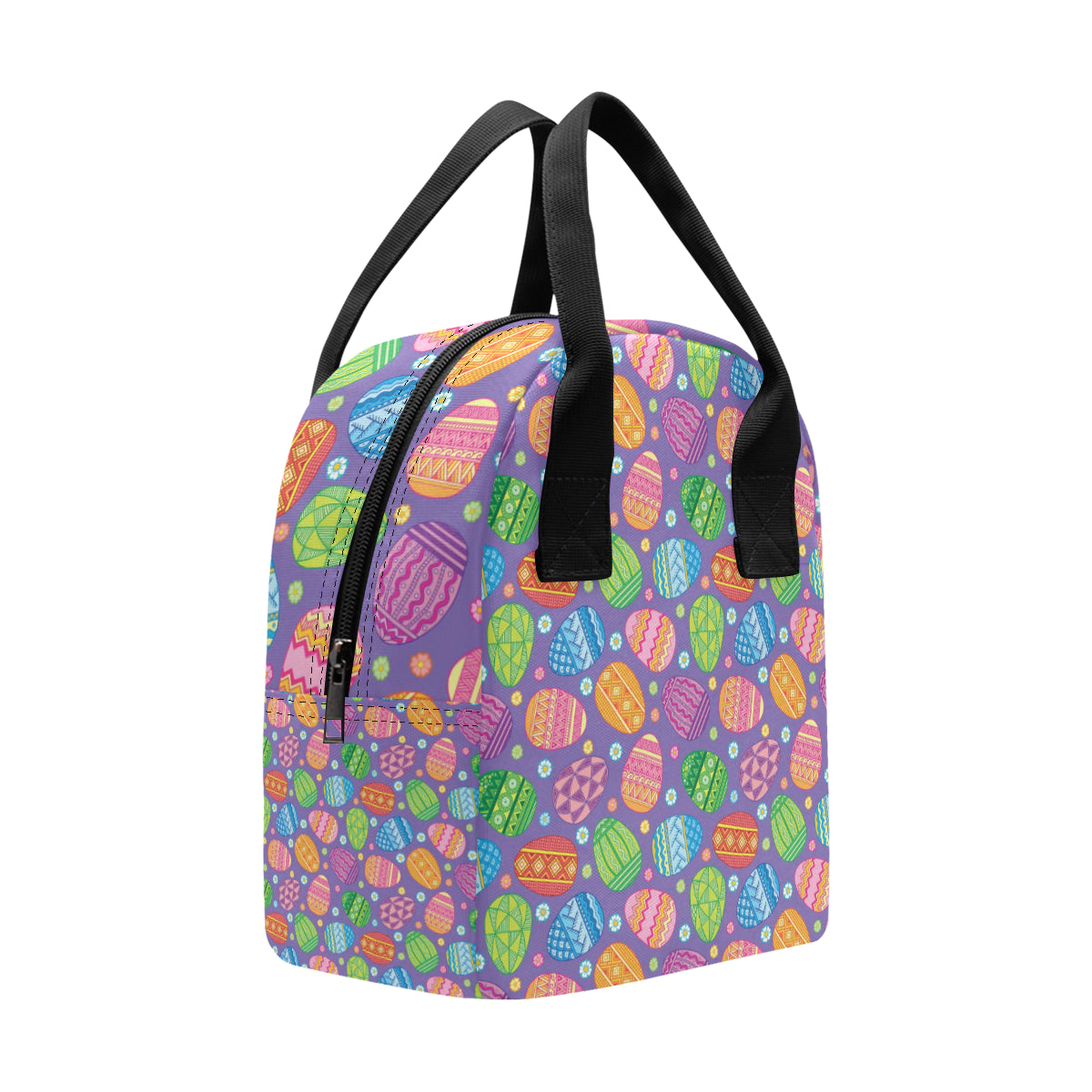 Easter Eggs Pattern Print Design RB010 Insulated Lunch Bag