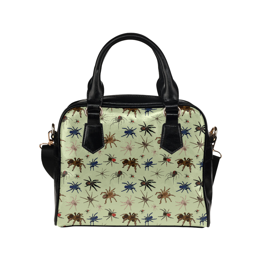 Tarantula Pattern Print Design 02 Shoulder Handbag