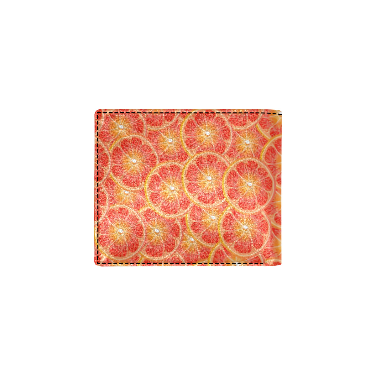 Grapefruit Pattern Print Design GF06 Men's ID Card Wallet