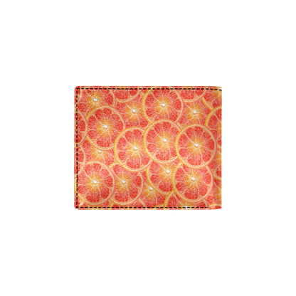 Grapefruit Pattern Print Design GF06 Men's ID Card Wallet