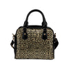 Cheetah Pattern Print Design 02 Shoulder Handbag