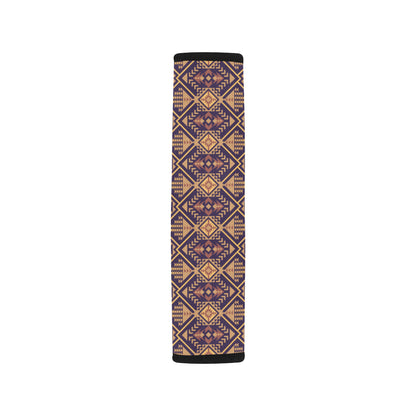 Aztec Pattern Print Design 09 Car Seat Belt Cover