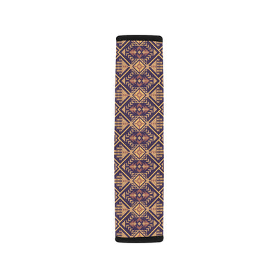 Aztec Pattern Print Design 09 Car Seat Belt Cover