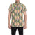 Cactus Pattern Print Design 01 Men's Short Sleeve Button Up Shirt