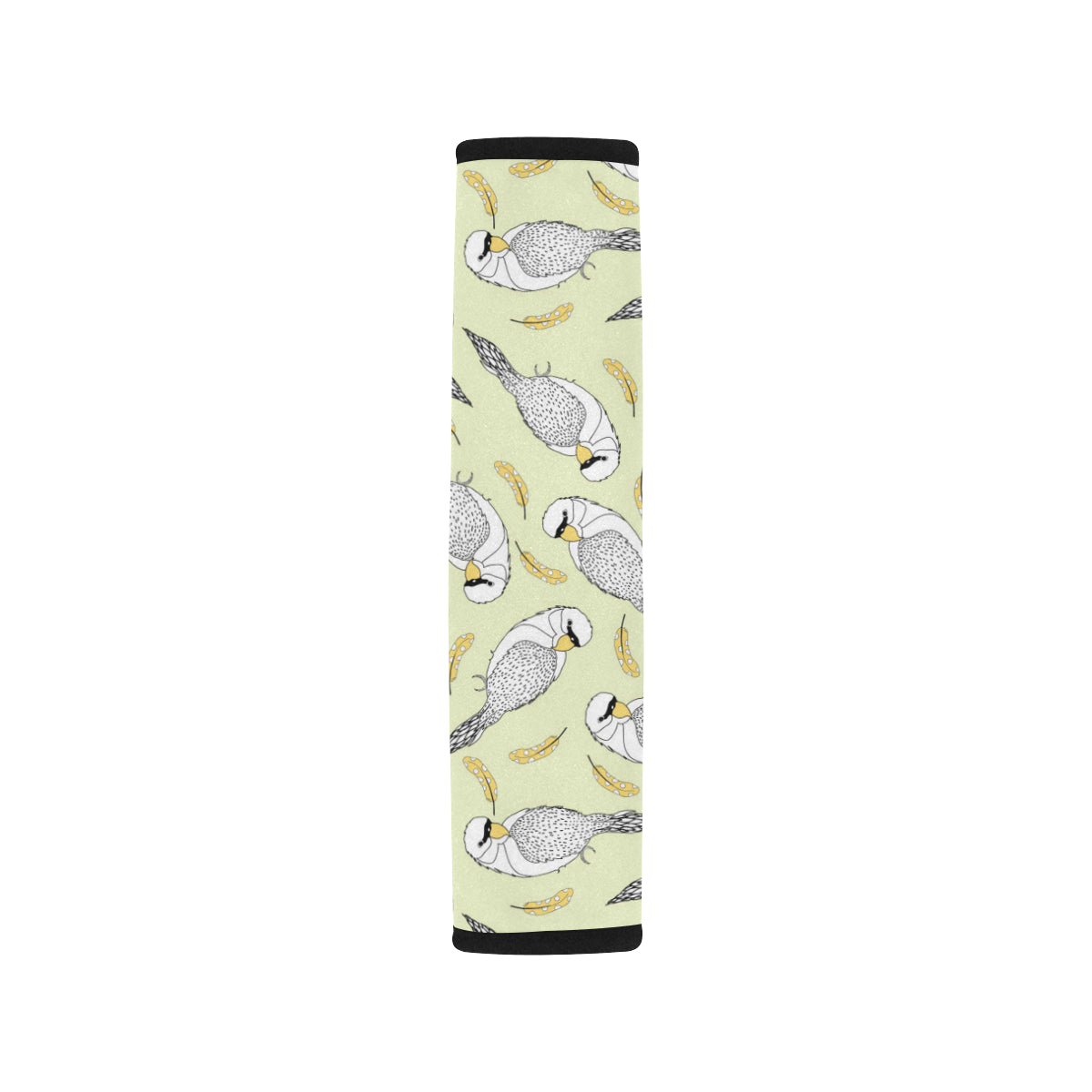 Parakeet Pattern Print Design A03 Car Seat Belt Cover
