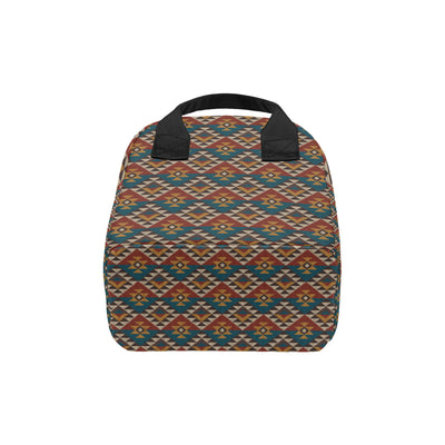 Knit Aztec Tribal Insulated Lunch Bag