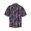 Barracuda with Folwer Pattern Print Design 01 Men's Hawaiian Shirt