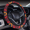 Navajo Pattern Print Design A03 Steering Wheel Cover with Elastic Edge