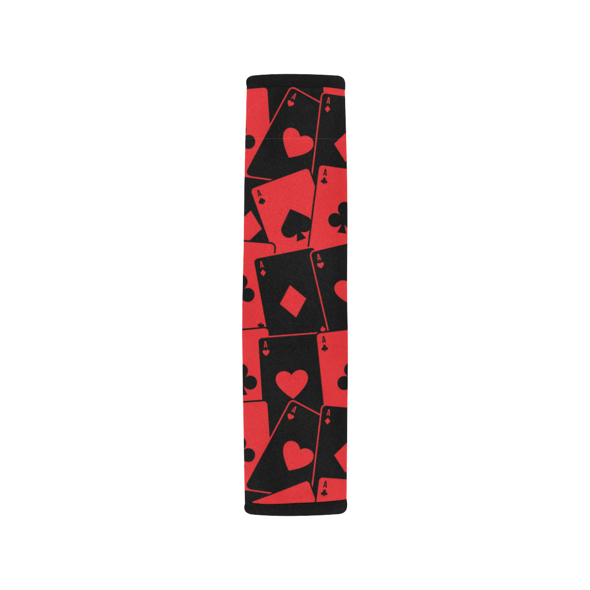 Poker Cards Pattern Print Design A01 Car Seat Belt Cover