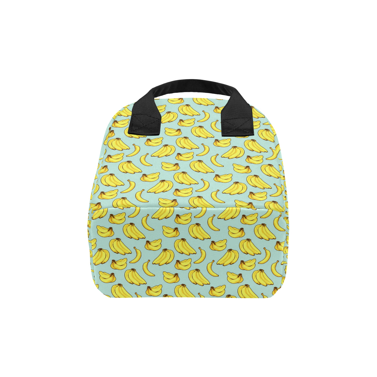 Banana Pattern Print Design BA04 Insulated Lunch Bag