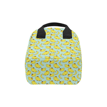 Banana Pattern Print Design BA04 Insulated Lunch Bag
