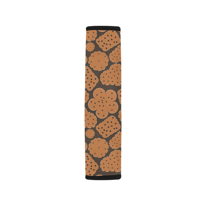 Cracker Pattern Print Design 01 Car Seat Belt Cover