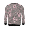 Cherry Blossom Pattern Print Design CB05 Men Long Sleeve Sweatshirt