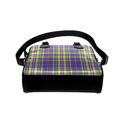 Mardi Gras Pattern Print Design 010 Shoulder Handbag