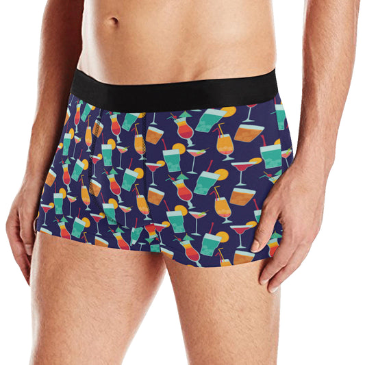 Cocktail Pattern Print Design 06 Men's Boxer Briefs