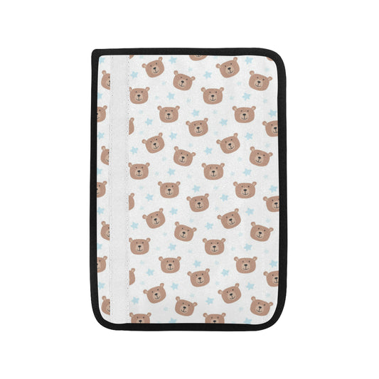 Bear Pattern Print Design BE02 Car Seat Belt Cover