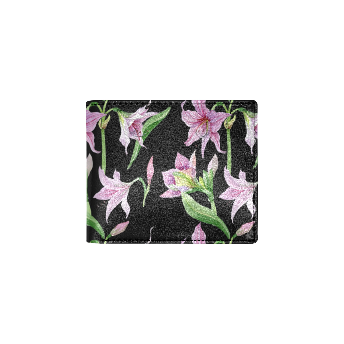 Amaryllis Pattern Print Design AL08 Men's ID Card Wallet