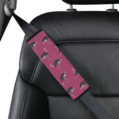 Emu Pattern Print Design 02 Car Seat Belt Cover