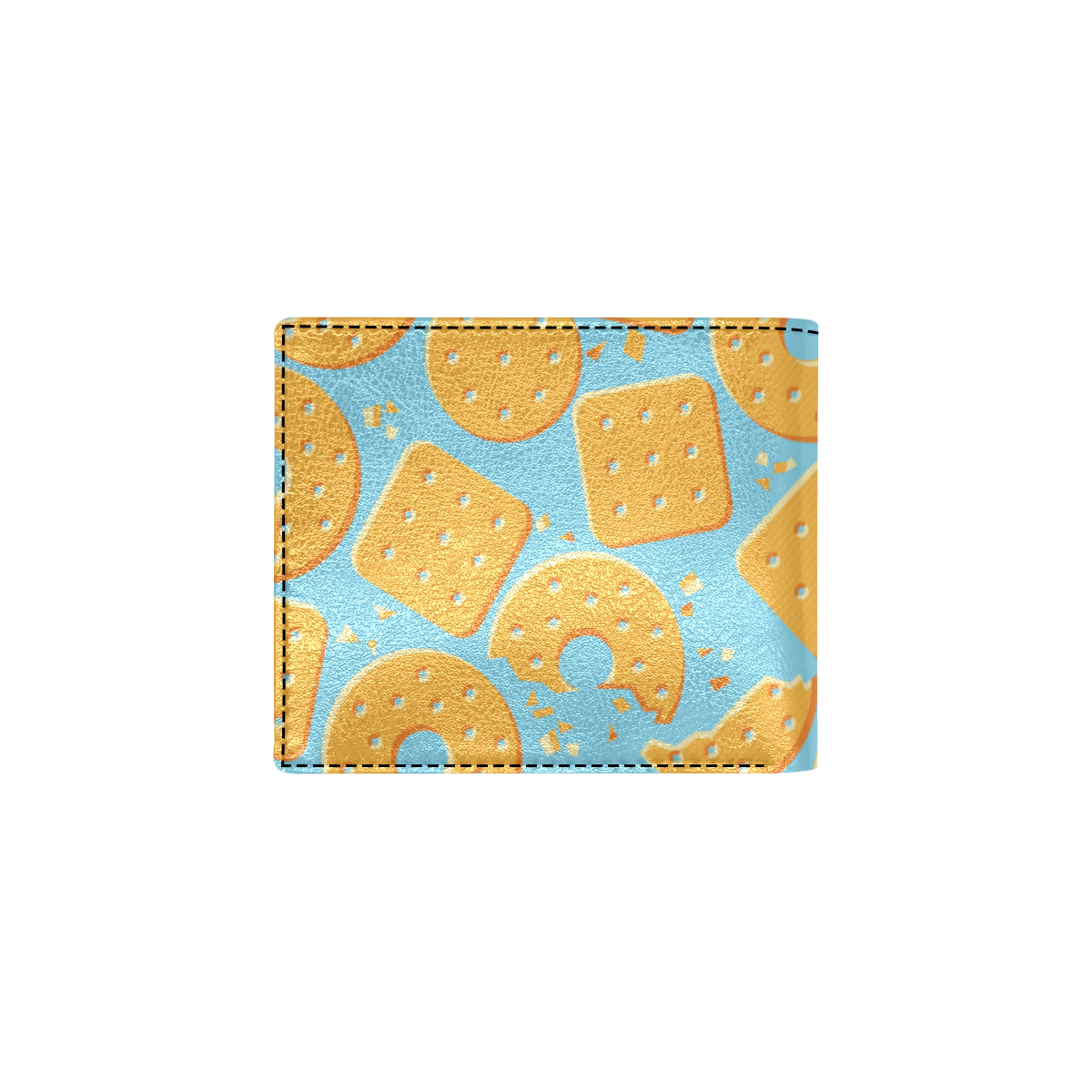 Cracker Pattern Print Design 02 Men's ID Card Wallet