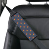 Campfire Pattern Print Design 02 Car Seat Belt Cover