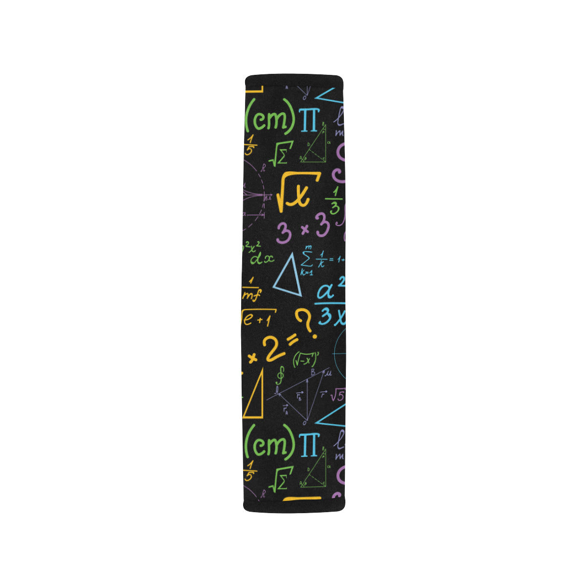 Math Pattern Print Design 03 Car Seat Belt Cover