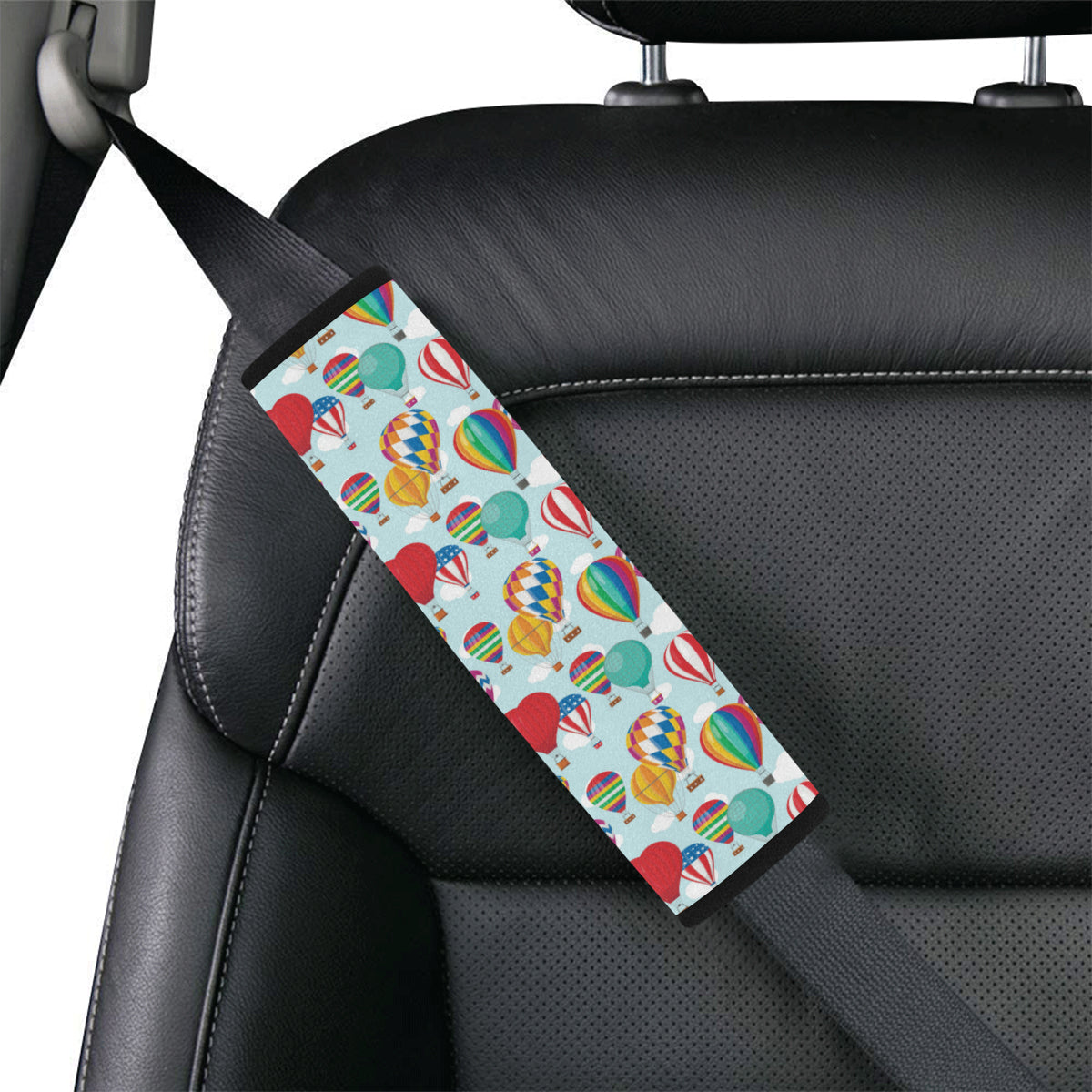 Ballon Pattern Print Design 07 Car Seat Belt Cover