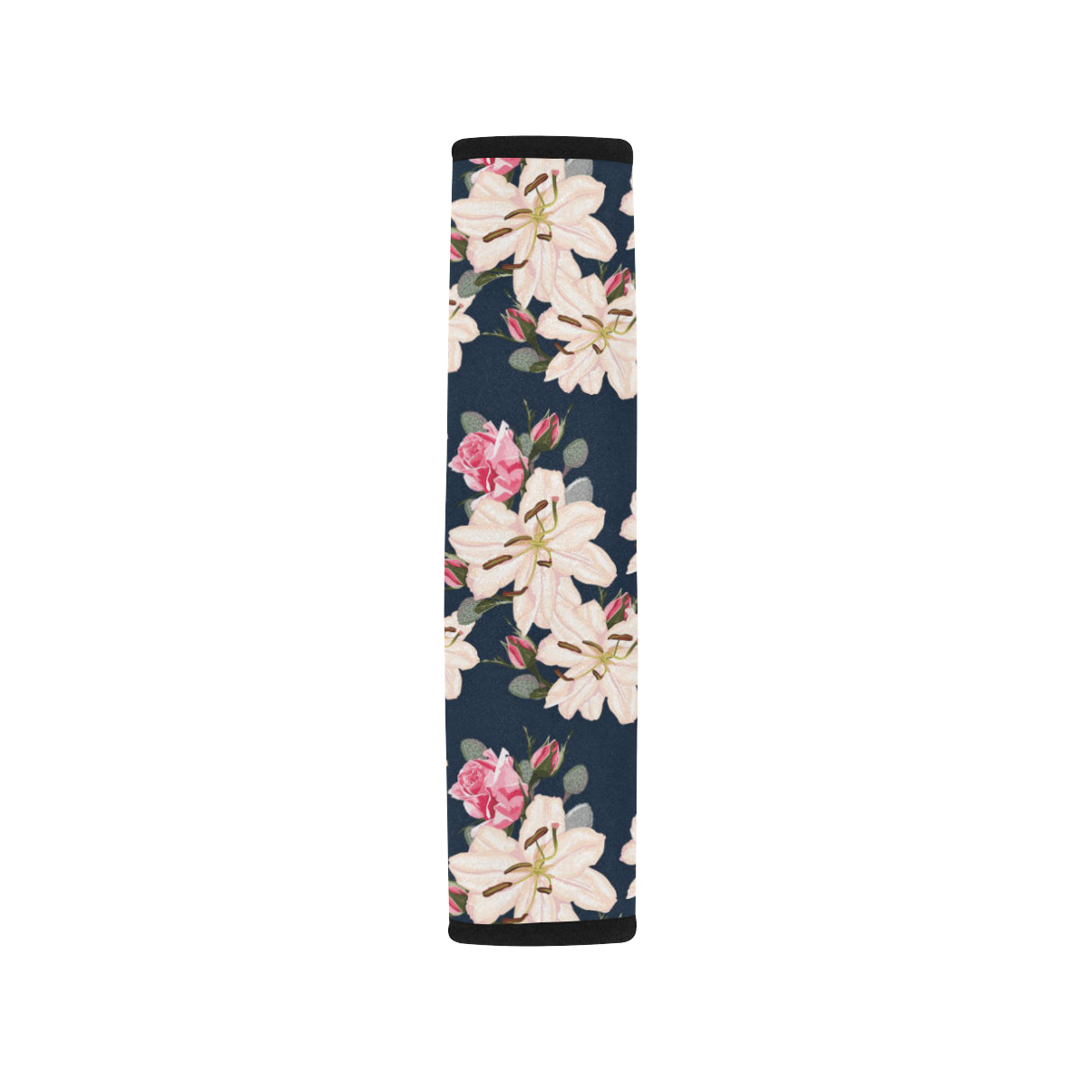 Lily Pattern Print Design LY04 Car Seat Belt Cover