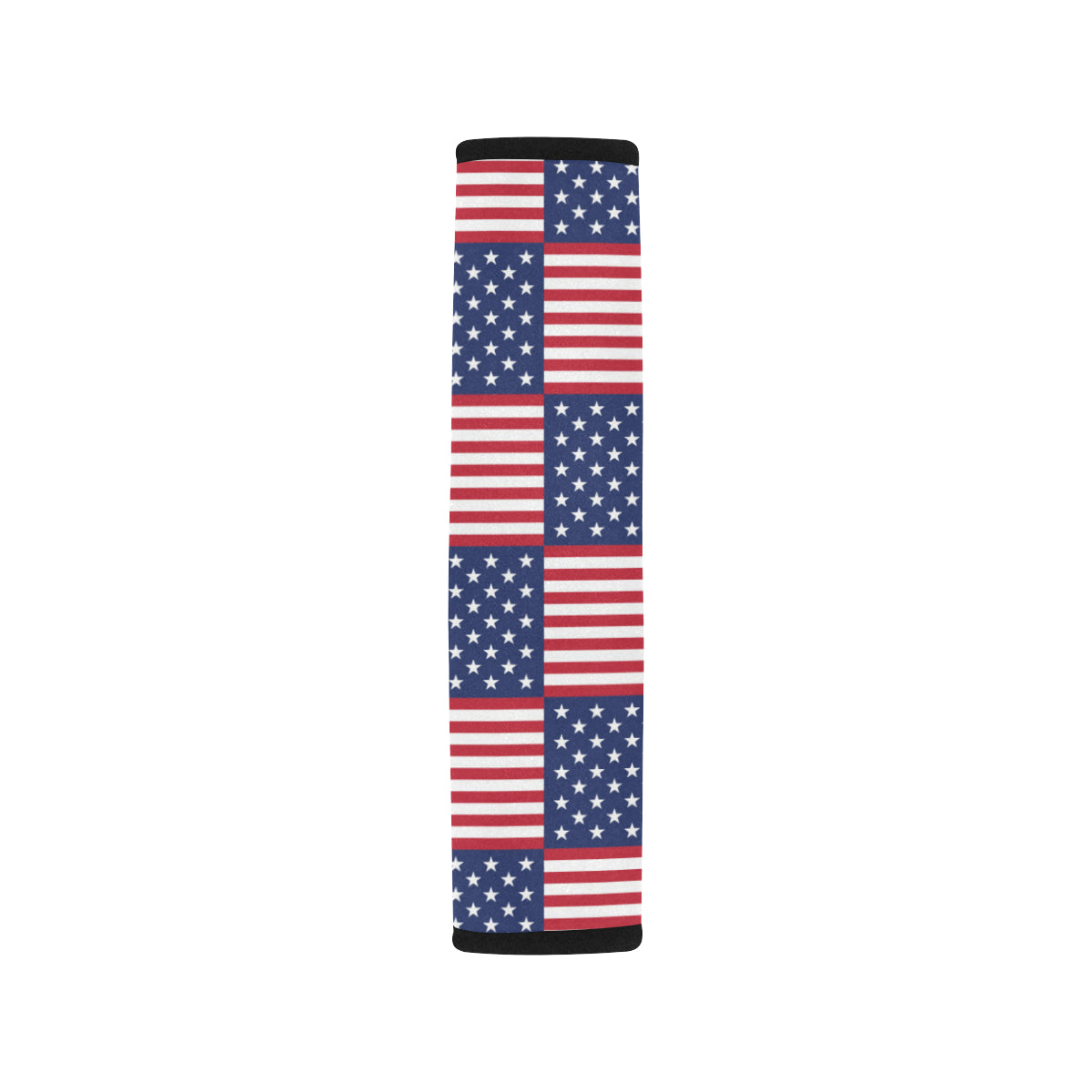 Patriotic US Flag Pattern Print Design A03 Car Seat Belt Cover
