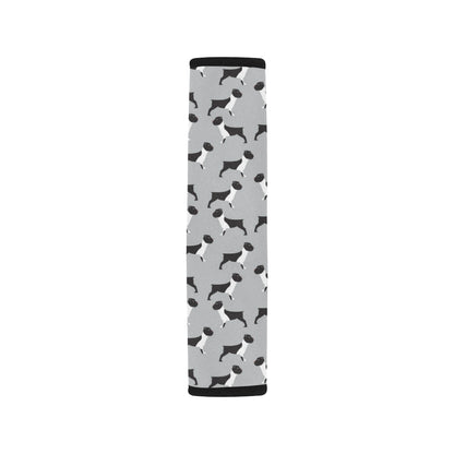 Boxers Pattern Print Design 01 Car Seat Belt Cover