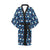 Camper Pattern Camping Themed No 3 Print Women Kimono Robe