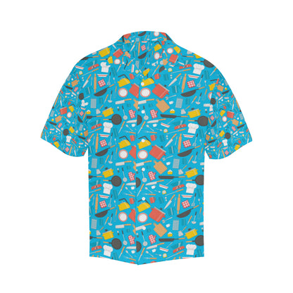 Cooking Kitchen Tools Pattern Print Design 03 Men's Hawaiian Shirt