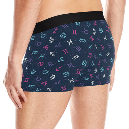 Constellation Pattern Print Design 04 Men's Boxer Briefs